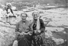 549: Adults l-r Catherine (Ryan) Lambe and Ellen (Norman) Carroll, children in back are Judy and  Kitty Carroll. (1956) [courtesy of Betty (Carroll) Spurvey]  - Catherine daughter of Denis Ryan &amp;amp; Mary Barron, married Michael Lambe;  Ellen daughter of Michael Norman &amp;amp; Mary Anne Mulrooney, married William Carroll;  Judy and Kitty daughters of Patrick Carroll &amp;amp; Ellen Mulrooney